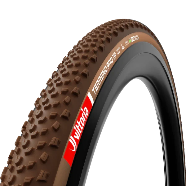 VITTORIA TERRENO PRO T60 Mixed Gravel Race 700x40c Tubeless Ready Zacht Bruin band
