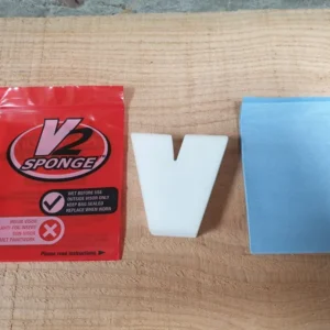 V2 vizier schoonmaak spons - pocket size