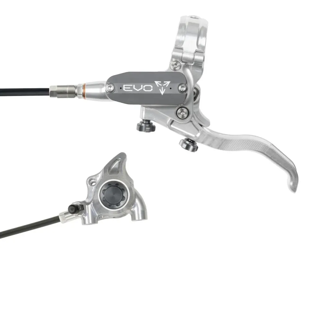 Voorrem HOPE TECH 4 EVO X2 FM Zilver/Rook