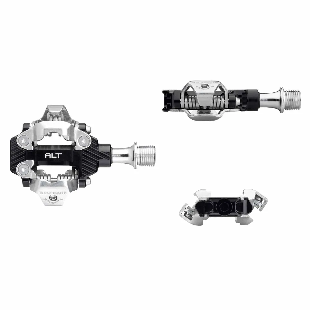 WOLF TOOTH ALT XC Cliploze pedalen Zwart