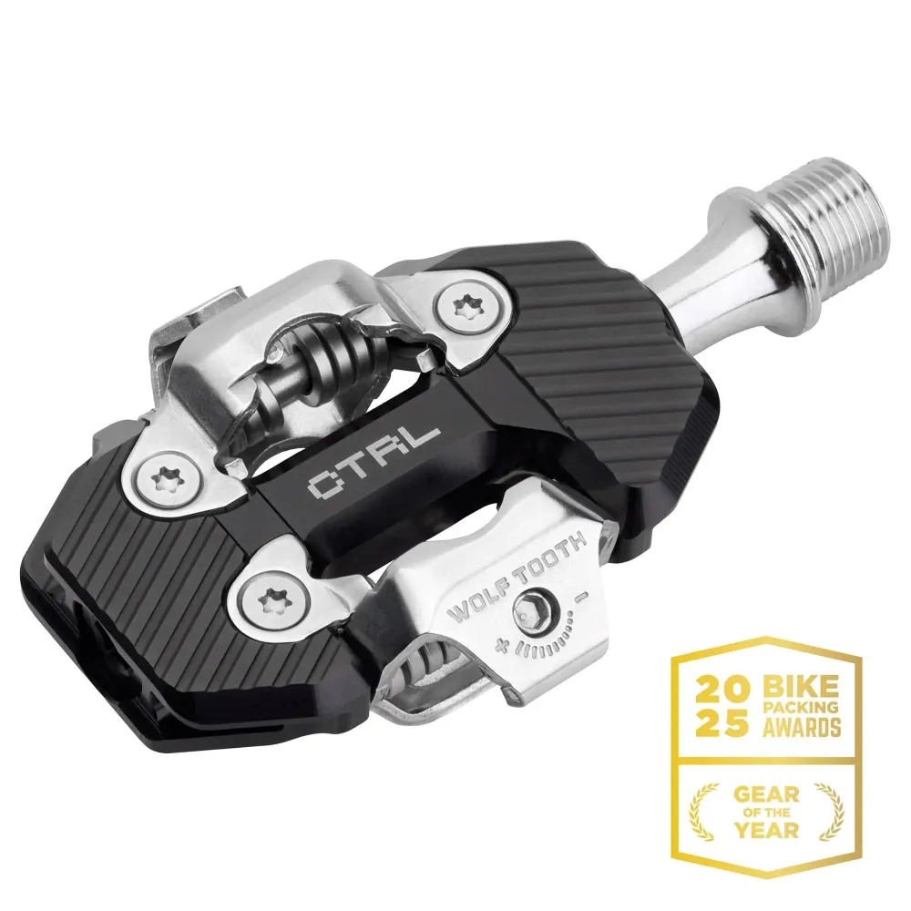 WOLF TOOTH CTRL TRAIL Cliploze pedalen Zwart