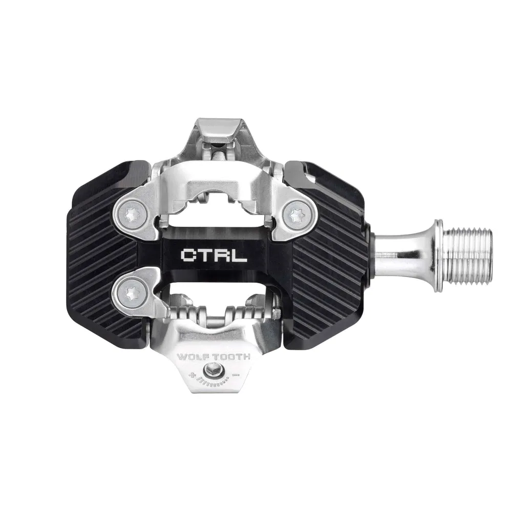 WOLF TOOTH CTRL TRAIL Cliploze pedalen Zwart