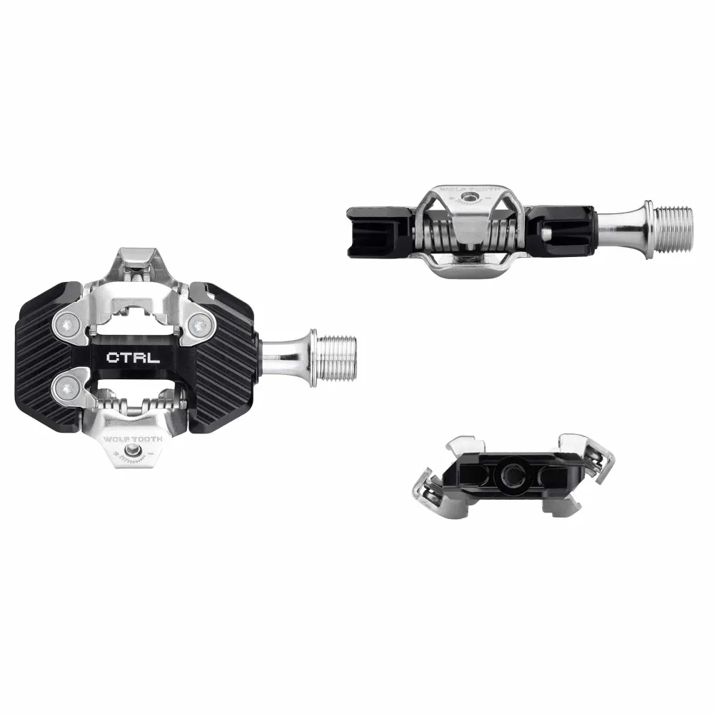 WOLF TOOTH CTRL TRAIL Cliploze pedalen Zwart