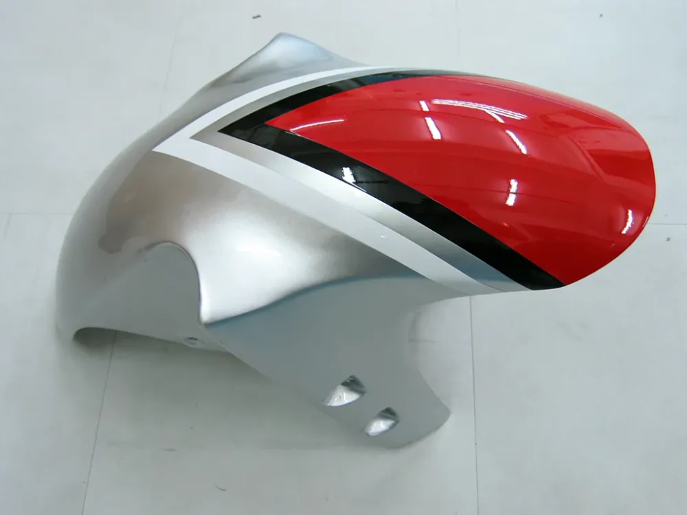 Amotopart 2000-2001 Yamaha YZF 1000 R1 Red & Silver Fairing Kit