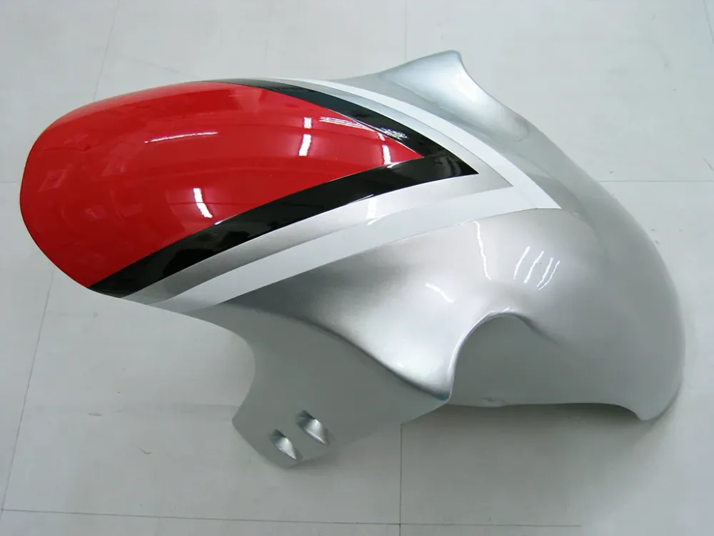 Amotopart 2000-2001 Yamaha YZF 1000 R1 Red & Silver Fairing Kit