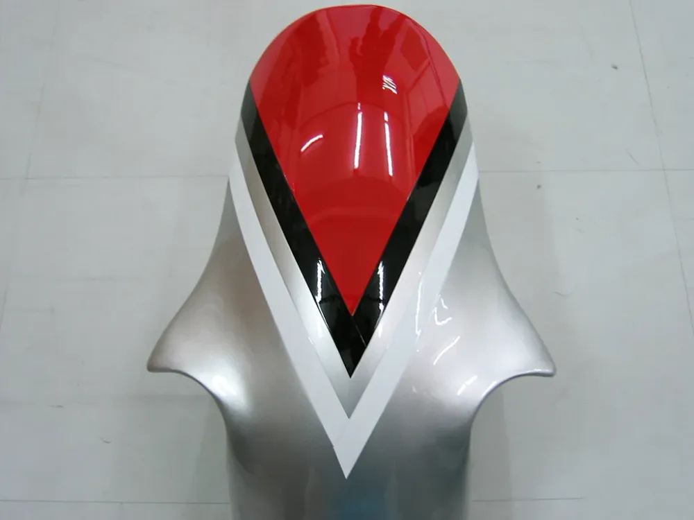 Amotopart 2000-2001 Yamaha YZF 1000 R1 Red & Silver Fairing Kit