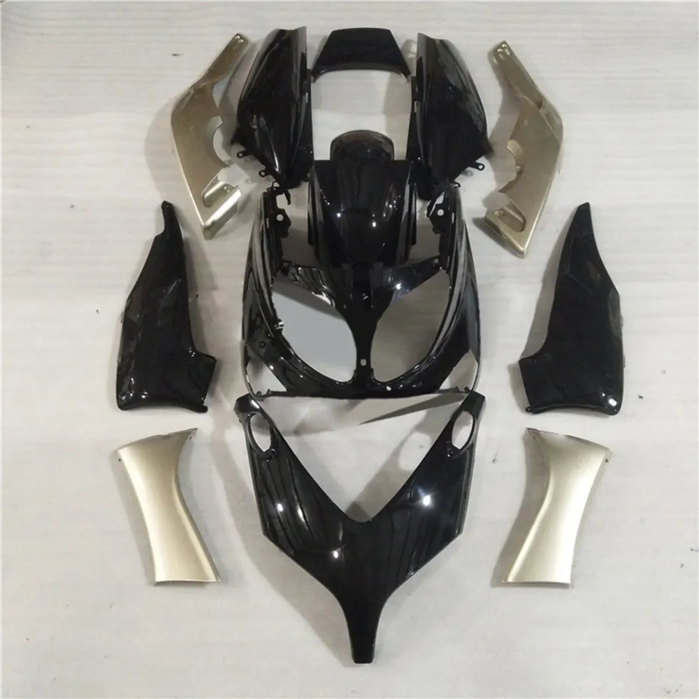 Amotopart 2001-2007 T-max Yamaha Black & Silver Fairing Kit