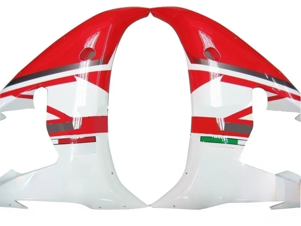 Amotopart 2003-2004 Yamaha R6 & Rode kuip voor de YZF R6S (2006-2009)&Wwitte kit