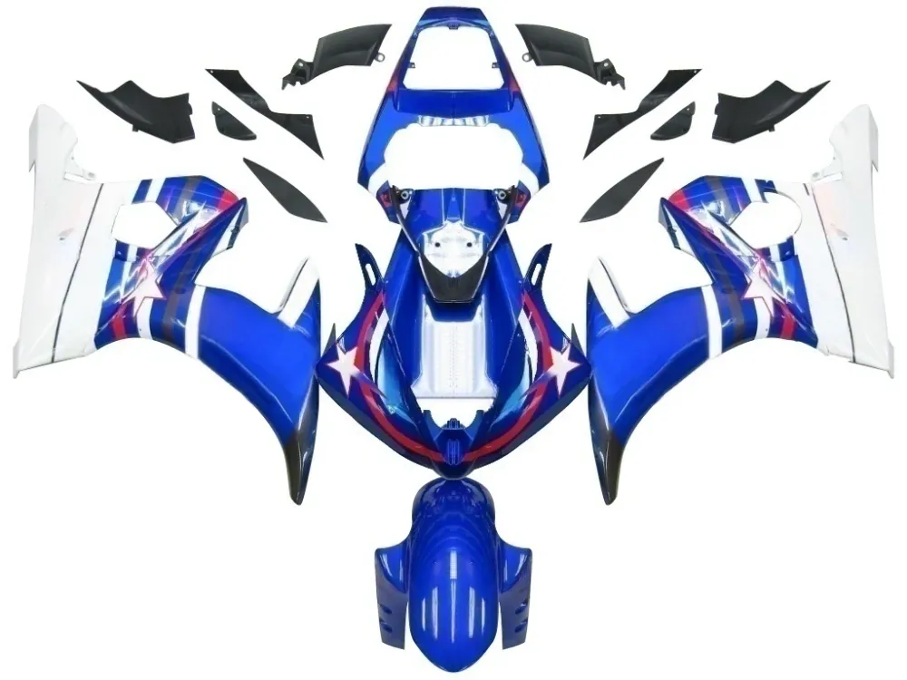 Amotopart 2005 Yamaha R6 kuip multi blauwe kleurenset