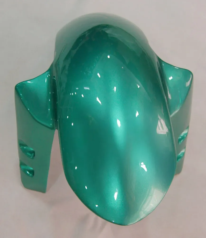 Amotopart 2007-2008 Yamaha YZF 1000 R1 Green & White Kuip Kit