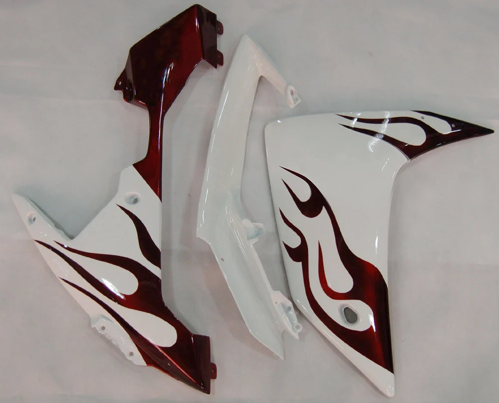 Amotopart 2007-2008 YAMAHA YZF 1000 R1 WIT met vlambeurskit
