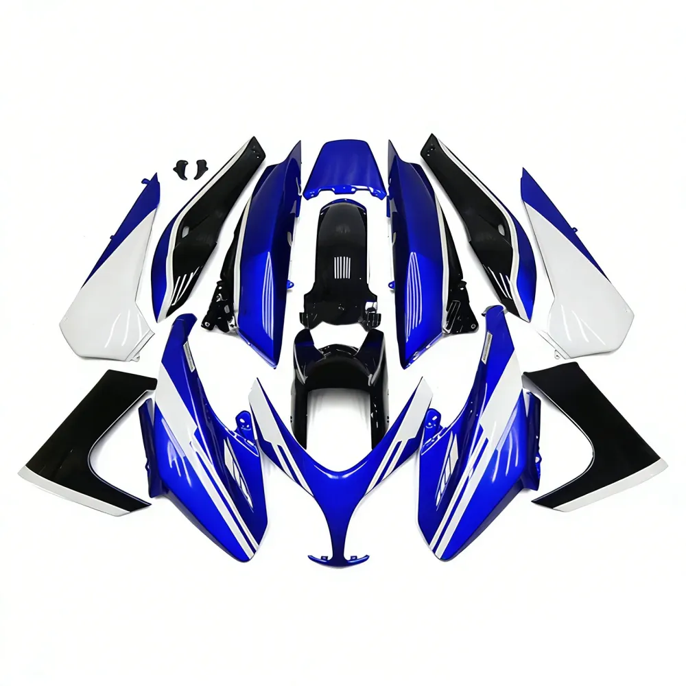 Amotopart 2008-2012 T-MAX XP500 YAMAHA BLAUW & WITTE KUIST KIT