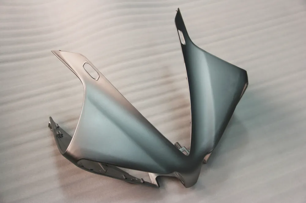 Amotopart 2009-2011 YAMAHA YZF 1000 R1 MATTE LICHT GREY & BLACK KUIST KIT