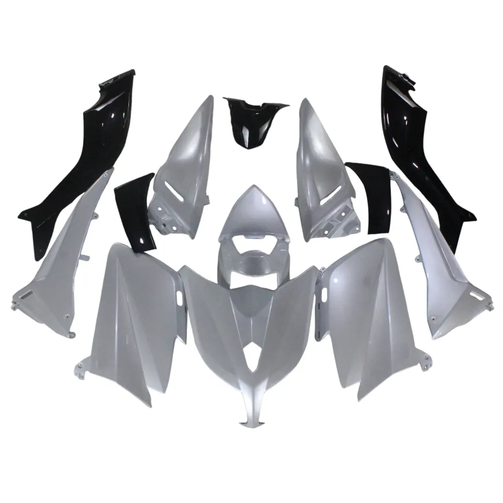 Amotopart 2012-2014 T-MAX TMAX530 YAMAHA PEARL WHITE KUIST KIT