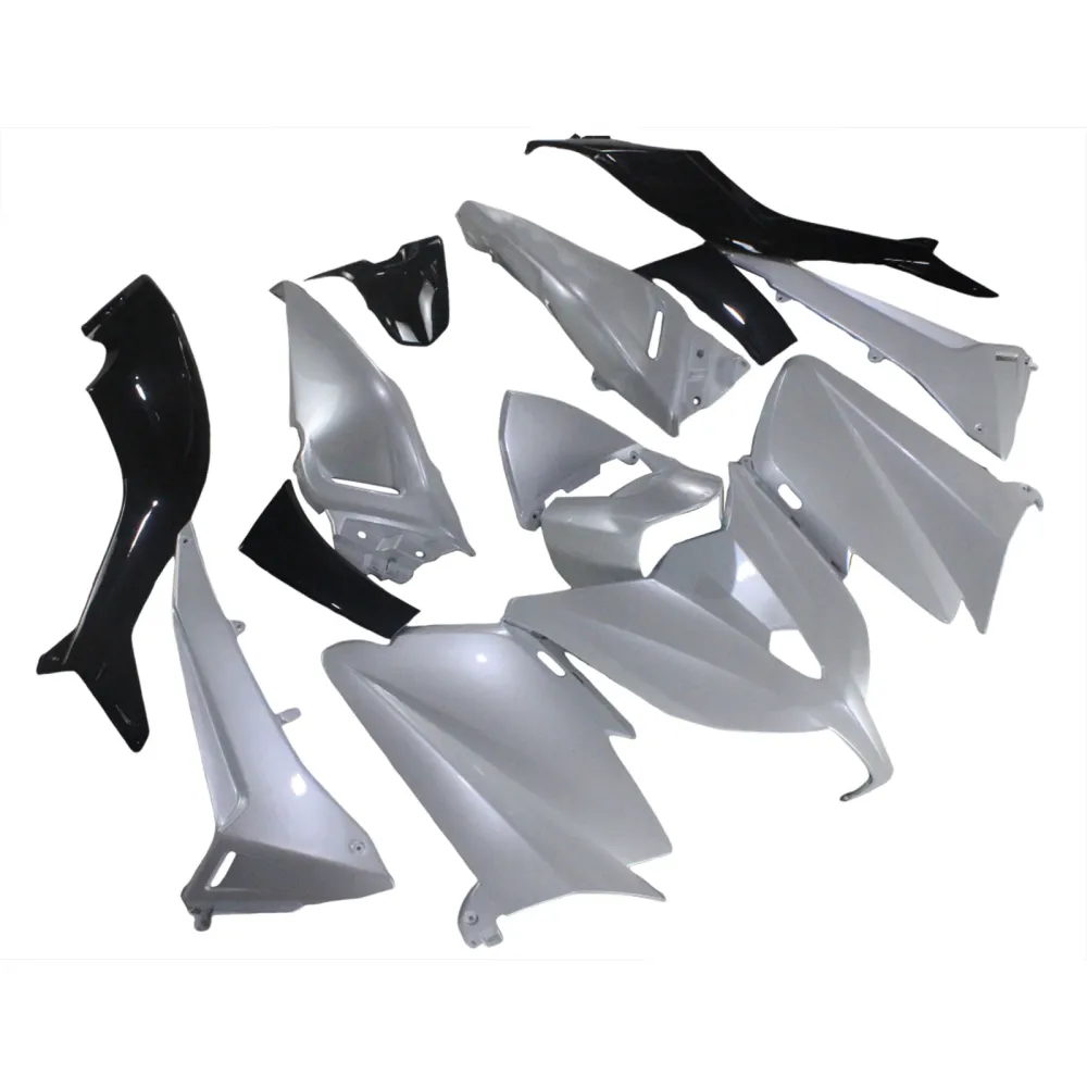 Amotopart 2012-2014 T-MAX TMAX530 YAMAHA PEARL WHITE KUIST KIT