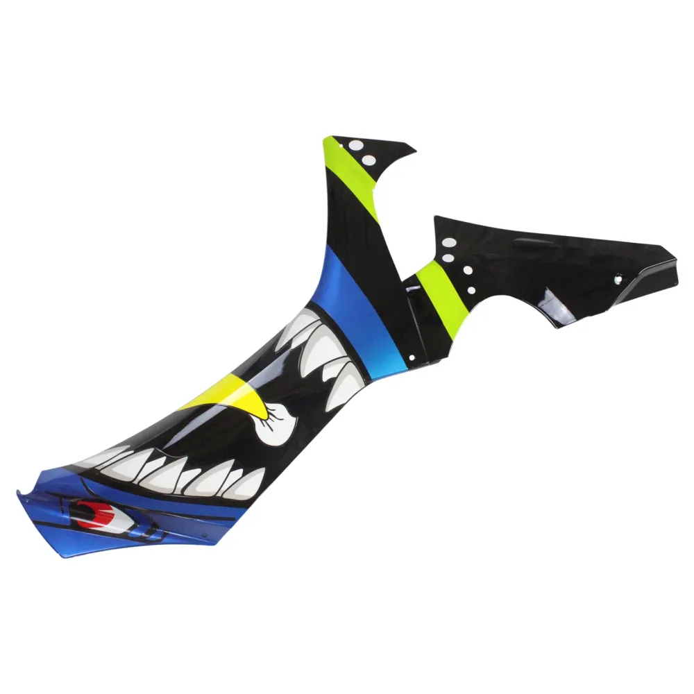 Amotopart 2020-2024 YZF R1 Yamaha Blue & Green Monster Fairing Kit