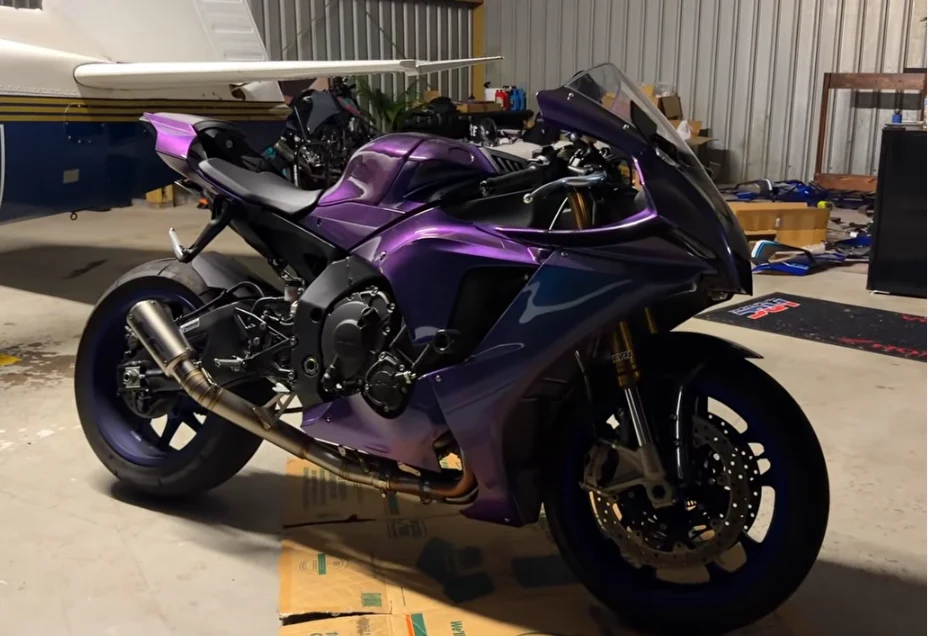 Amotopart 2020-2025 Yamaha YZF R1 gradiëntblauw paars kuipset