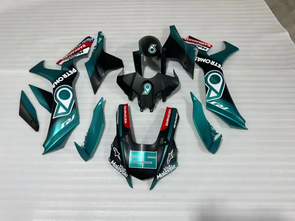 Amotopart 2020-2025 Yamaha YZF R1 groenblauwe kuipset
