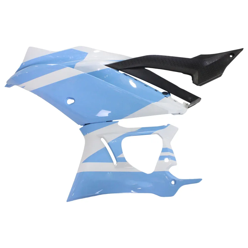 Amotopart 2022-2023 YAMAHA YZF-R3 R25 WHITE & BLAY STYLE2 KUIST KIT