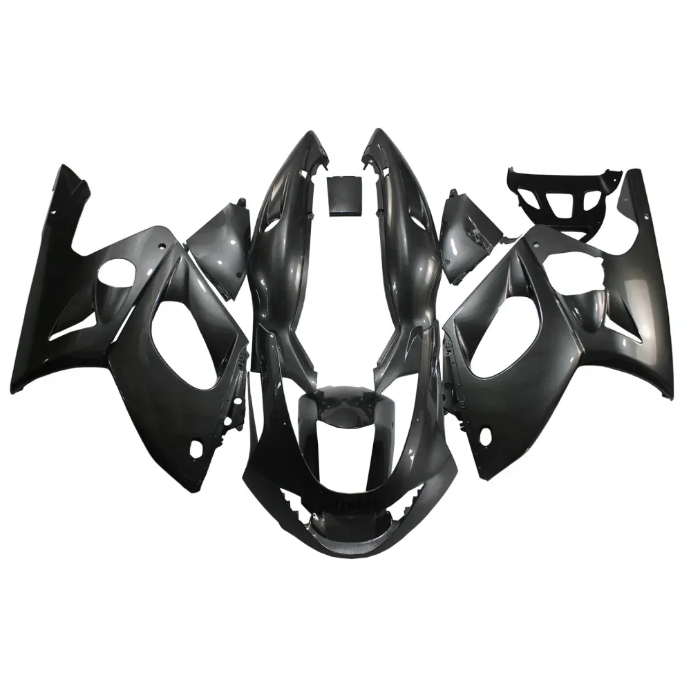 Amotopart Yamaha 1996-2007 YZF 600R Thundercat grijze zilverkleurige kuipset