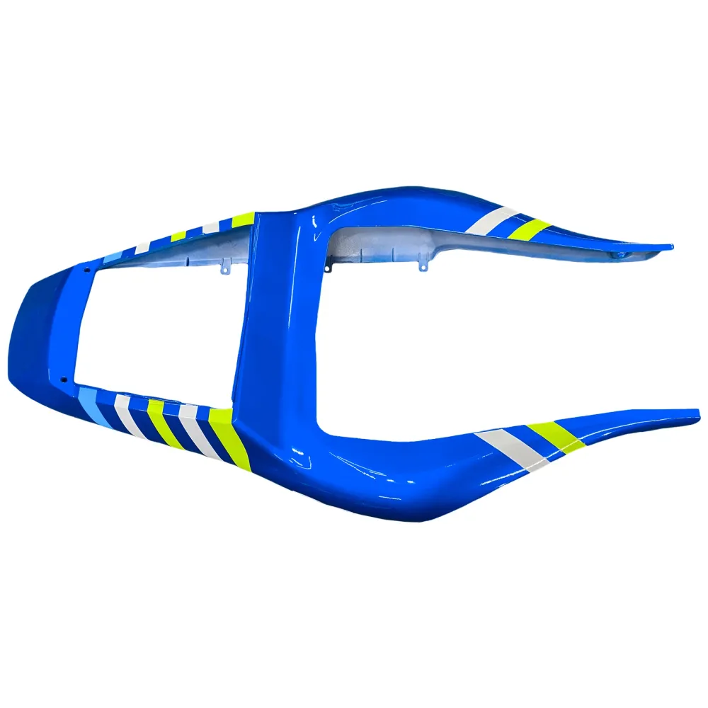 Amotopart Yamaha 1998-2002 YZF 600 R6 Blue met witte sterrenbeurskit