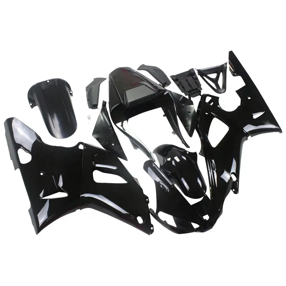 Amotopart Yamaha 2000-2001 YZF 1000 R1 zwarte kuipset