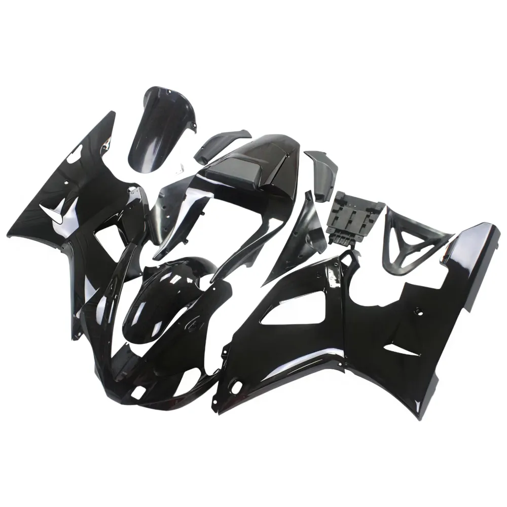 Amotopart Yamaha 2000-2001 YZF 1000 R1 zwarte kuipset