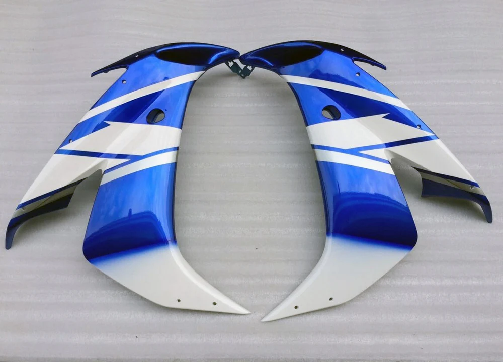 Amotopart Yamaha 2002-2003 YZF 1000 R1 Wit Zwart Kuipset