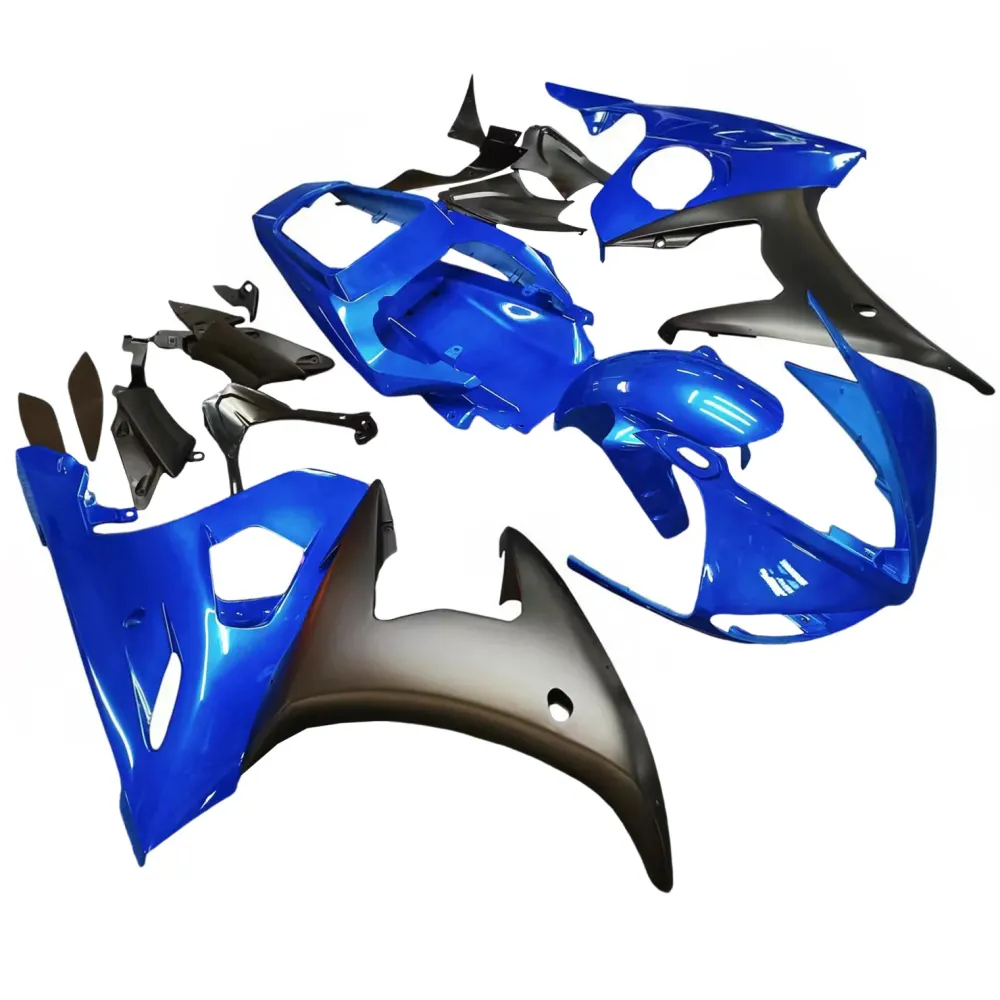 Amotopart Yamaha 2003-2004 YZF 600 R6 & 2006-2009 YZF R6S Blauw&Bgebrek aan kuipwerk