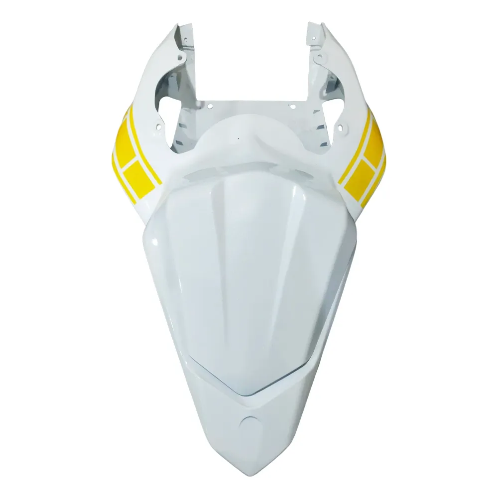 Amotopart Yamaha 2006-2007 YZF 600 R6 Wit Geel Kuipset