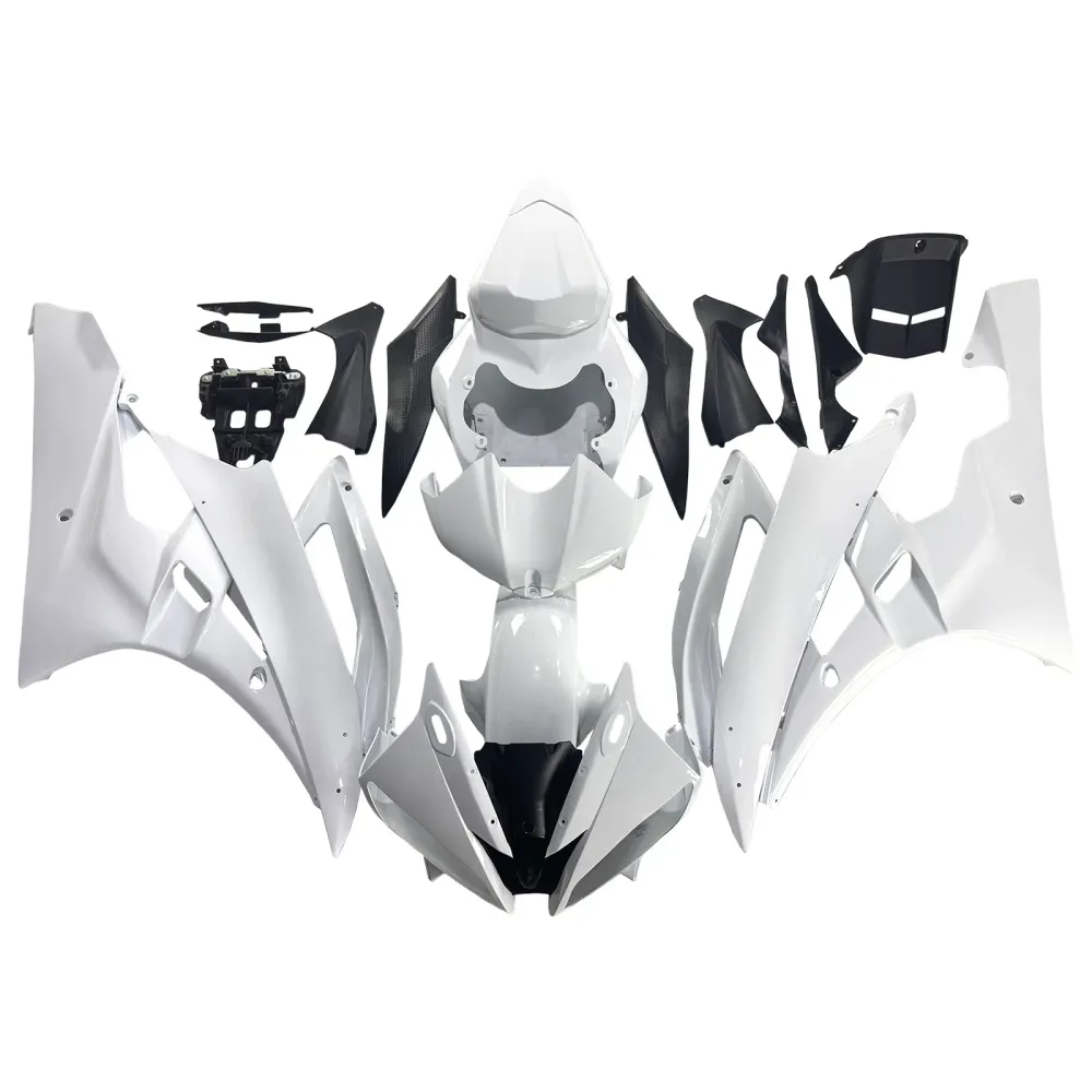 Amotopart Yamaha 2006-2007 YZF 600 R6 witte kuipset