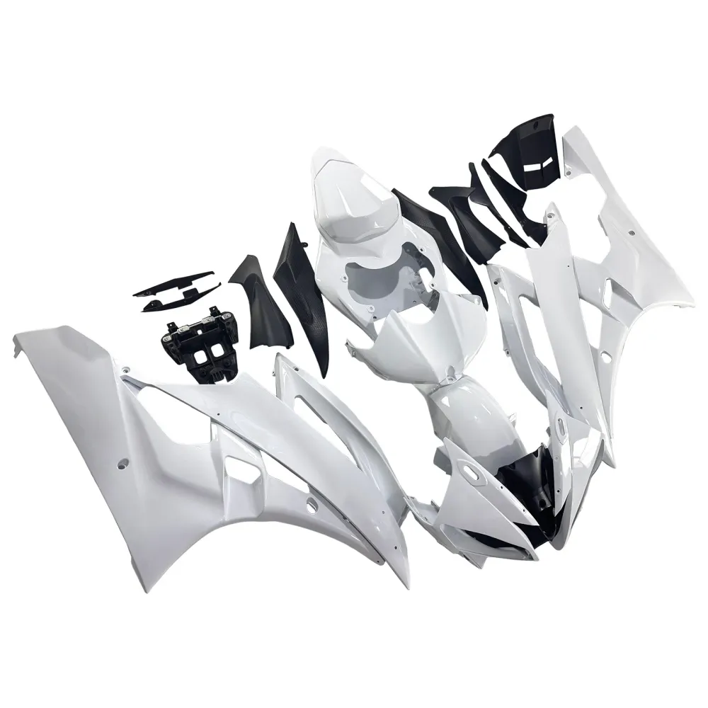 Amotopart Yamaha 2006-2007 YZF 600 R6 witte kuipset