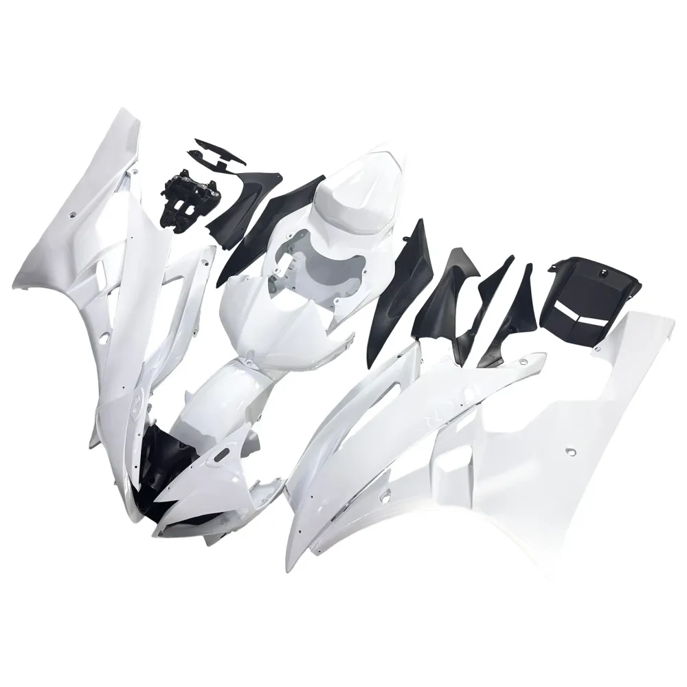 Amotopart Yamaha 2006-2007 YZF 600 R6 witte kuipset