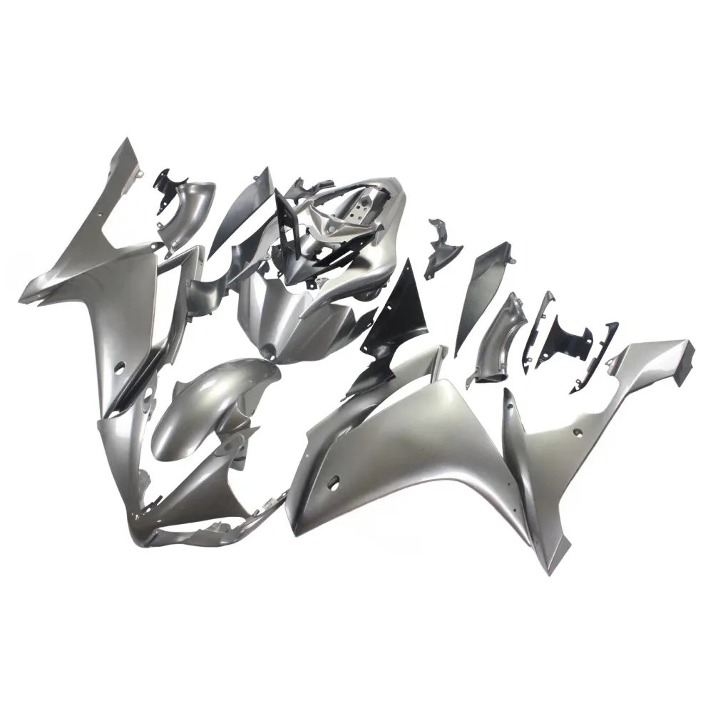 Amotopart Yamaha 2007-2008 YZF1000 R1 grijze kuipset