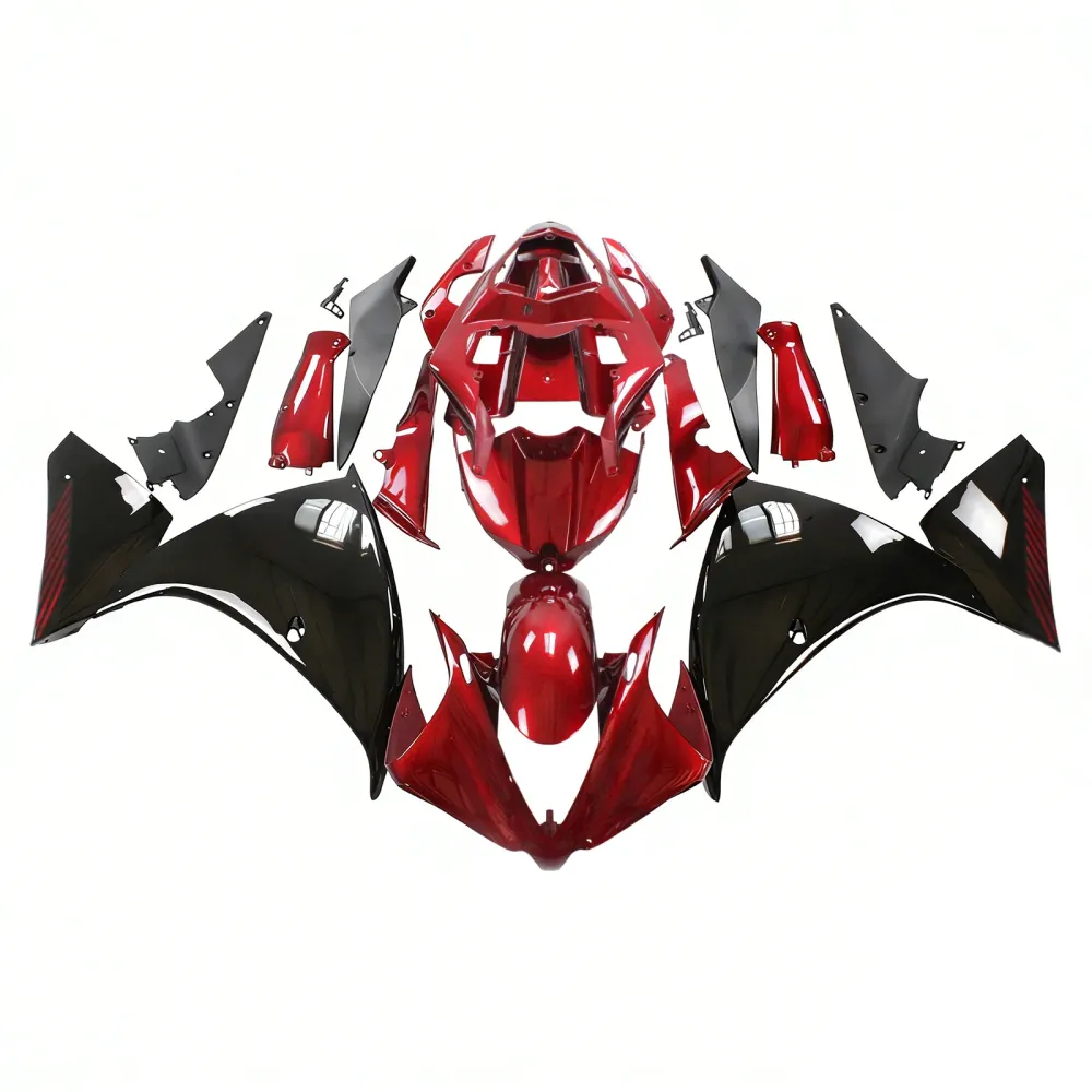AMOTOPART YAMAHA 2012-2014 YZF 1000 R1 RED BLACK KUIST KIT
