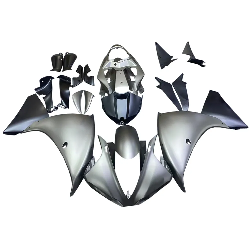 Amotopart Yamaha YZF 1000 R1 2009-2011 Gray Fairing Kit