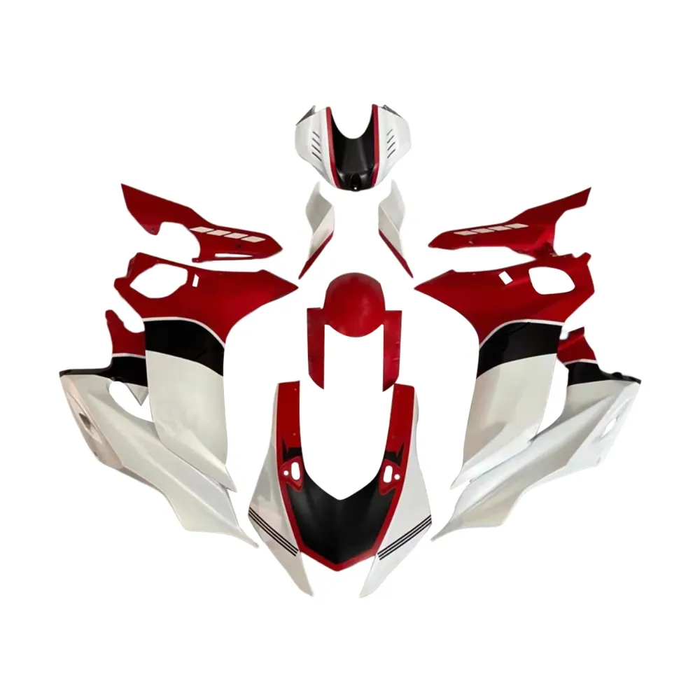 Amotopart Yamaha YZF-R6 2017-2023 Red & White Style2 Fairing Kit