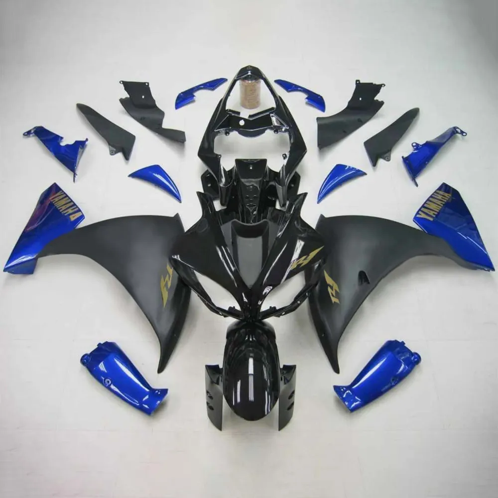 Injectie Kuip Kit Carrosserie Kunststof ABS geschikt voor Yamaha YZF 1000 R1 2009-2011