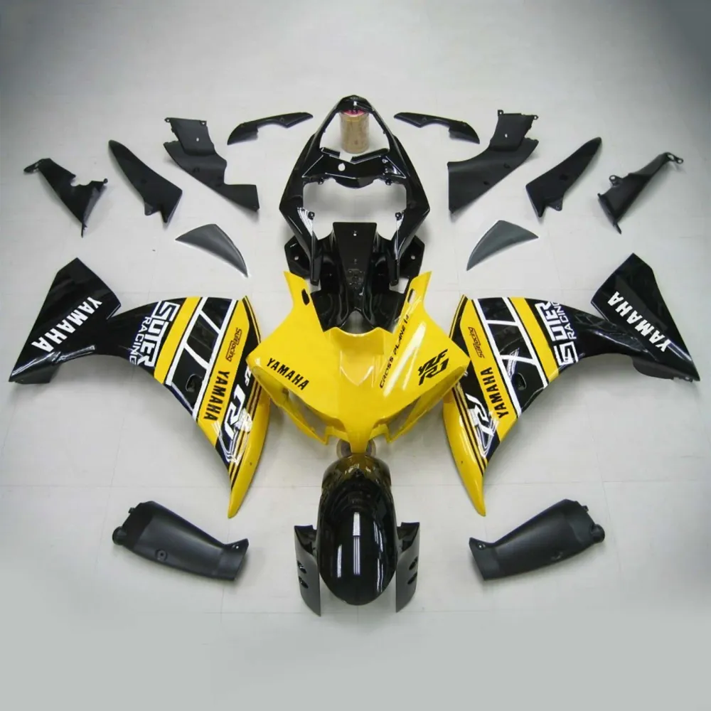 Injectie Kuip Kit Carrosserie Kunststof ABS geschikt voor Yamaha YZF 1000 R1 2009-2011