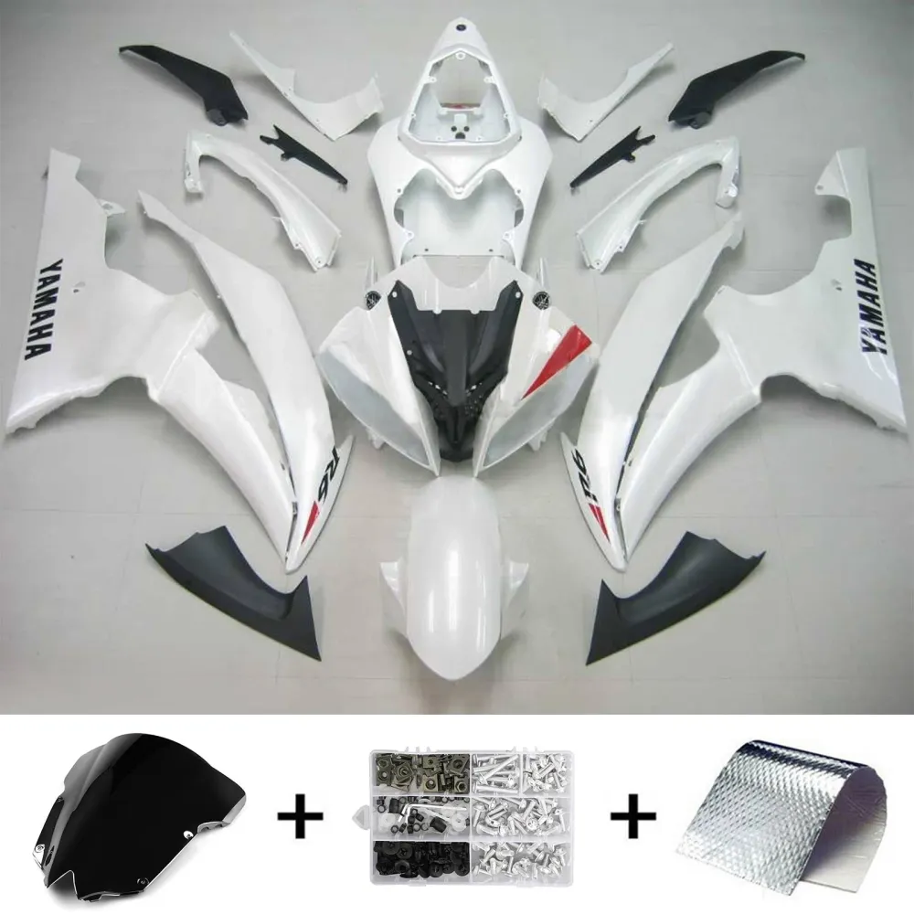 Injectiekuipkit Carrosserie Kunststof ABS geschikt voor Yamaha YZF 600 R6 2008-2016