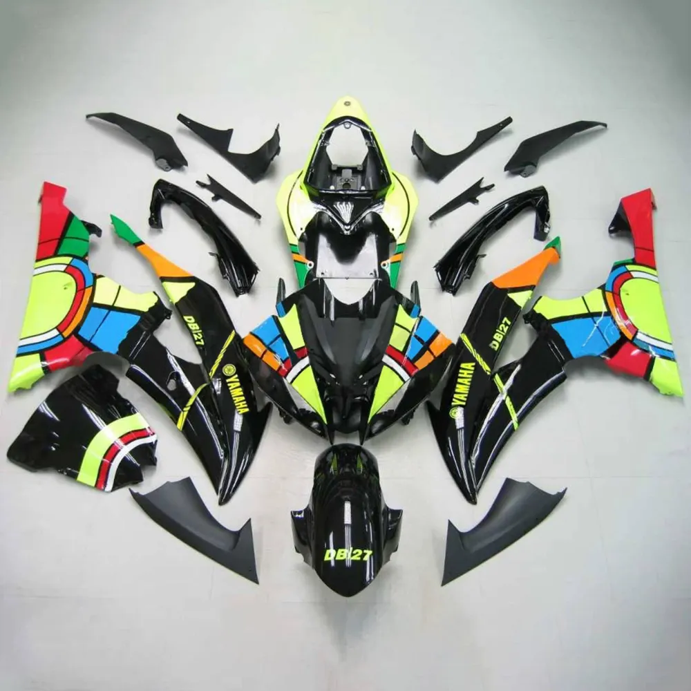 Injectiekuipkit Carrosserie Kunststof ABS geschikt voor Yamaha YZF 600 R6 2008-2016