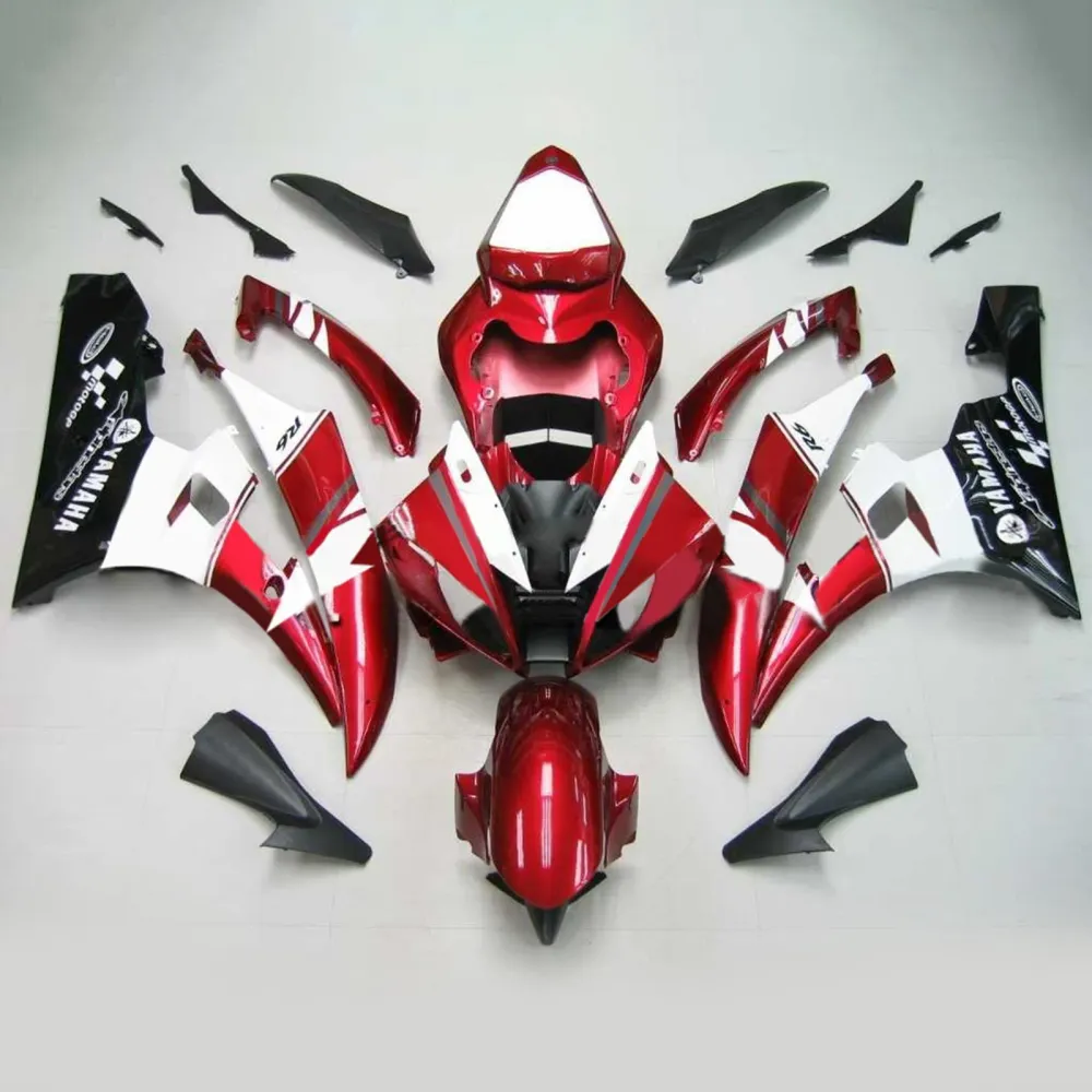 Injectiekuipkit Carrosserie Kunststof ABS geschikt voor Yamaha YZF 600 R6 2006-2007