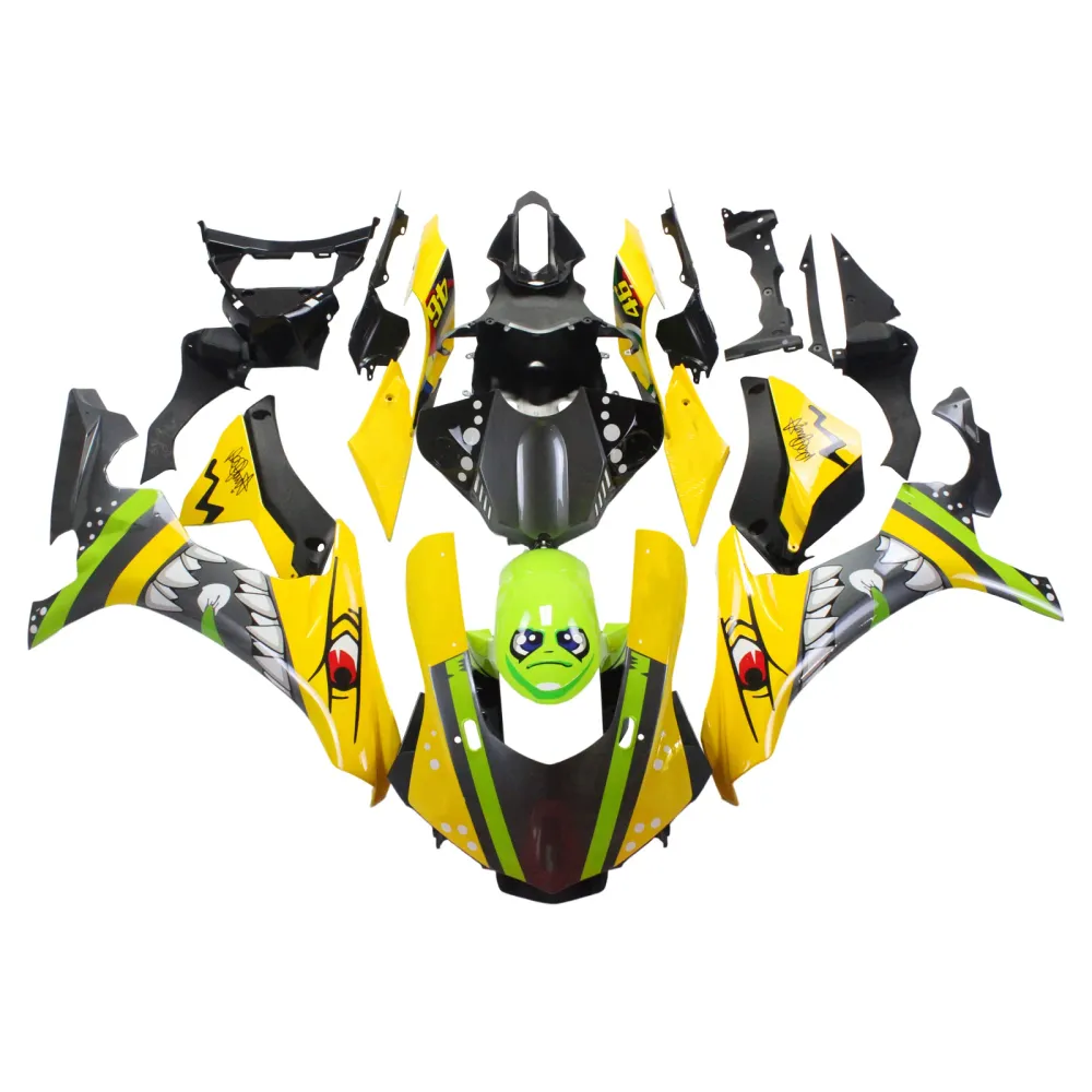 Injectiekuipkit Carrosserie Kunststof ABS geschikt voor Yamaha YZF 1000 R1 2015-2019