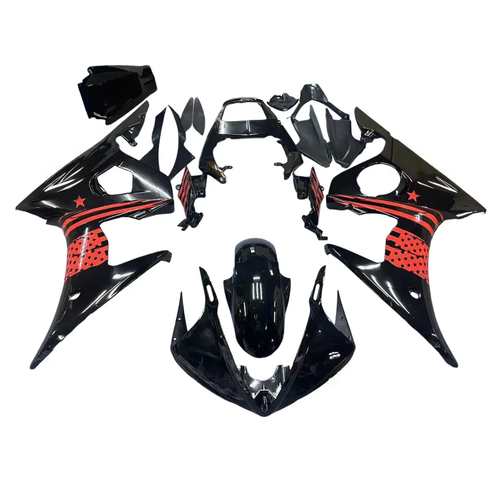 Injectiekuipset carrosserie kunststof ABS geschikt voor Yamaha YZF 600 R6 2005