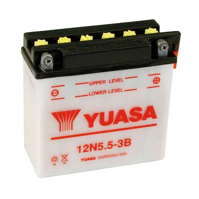 Yuasa 12N5.5-3B 12V loodzuuraccu 5.5Ah 55CCA