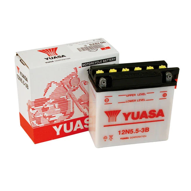 Yuasa 12N5.5-3B 12V loodzuuraccu 5.5Ah 55CCA