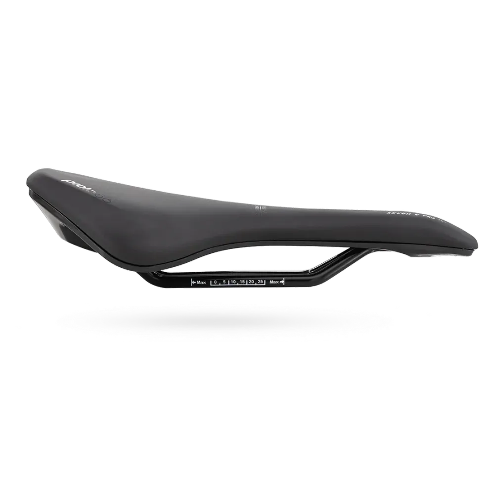 Zadel PROLOGO AKERO R RECYCLED PAS Stalen rails 160mm