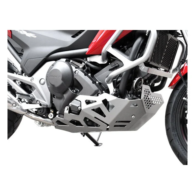 Zieger motorbeschermer zilver Honda 13-16 NC 700 S/X DCT; 14-20 750 DCT; 14-20 750 S/X DCT