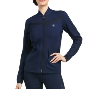 Ascent Full Zip Sweatshirt Dark Zeeblauw XS