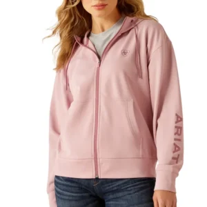 Breeze Women's Hoodie Full Zip Dry Rose L